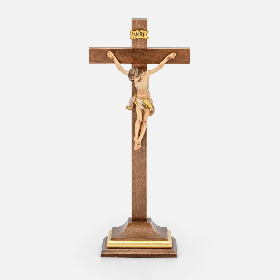 Crucifixo Cristo Barroco c/ Base