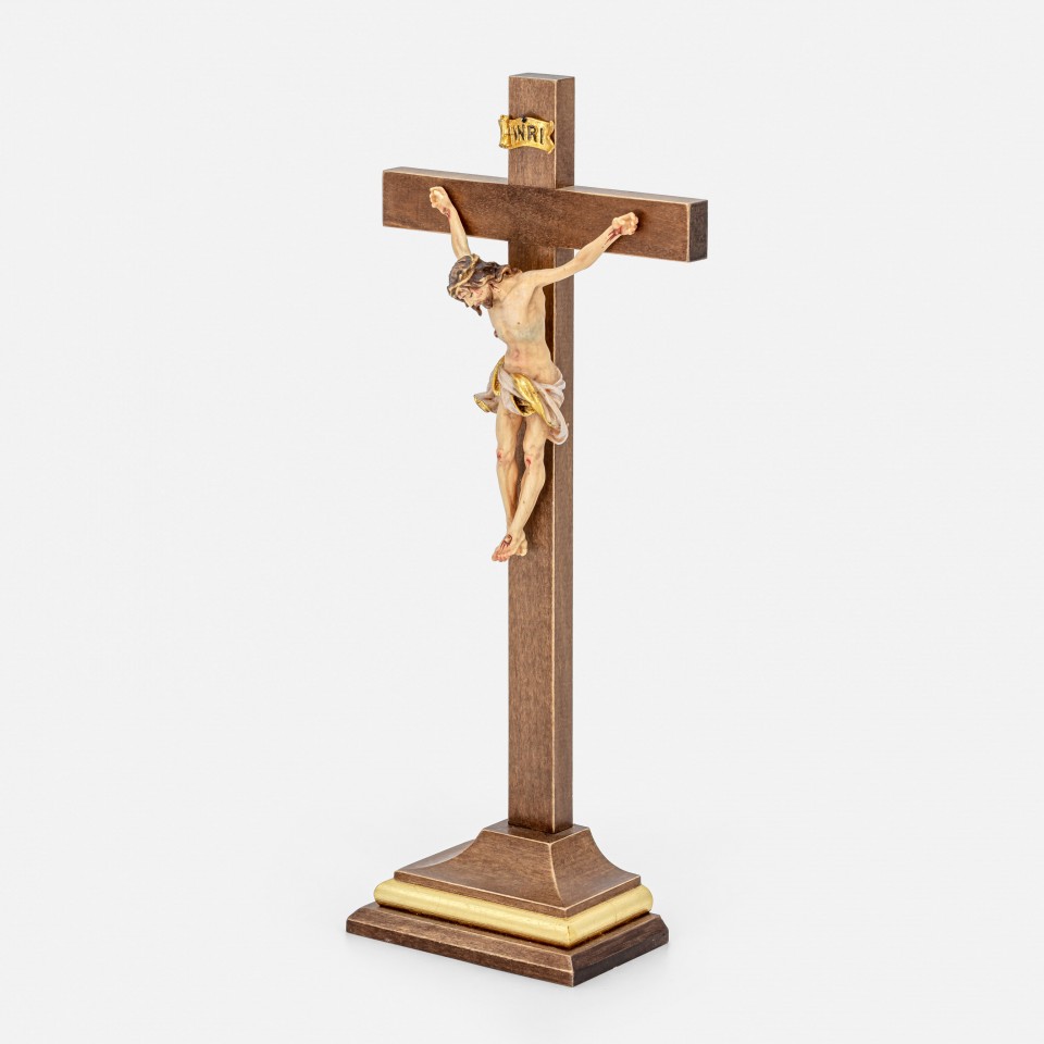 Crucifixo Cristo Barroco c/ Base