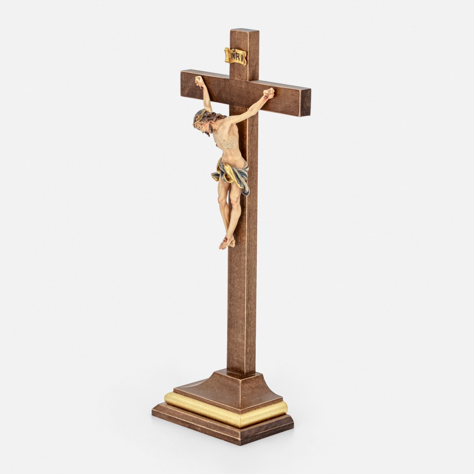 Crucifixo Cristo Barroco c/ Base