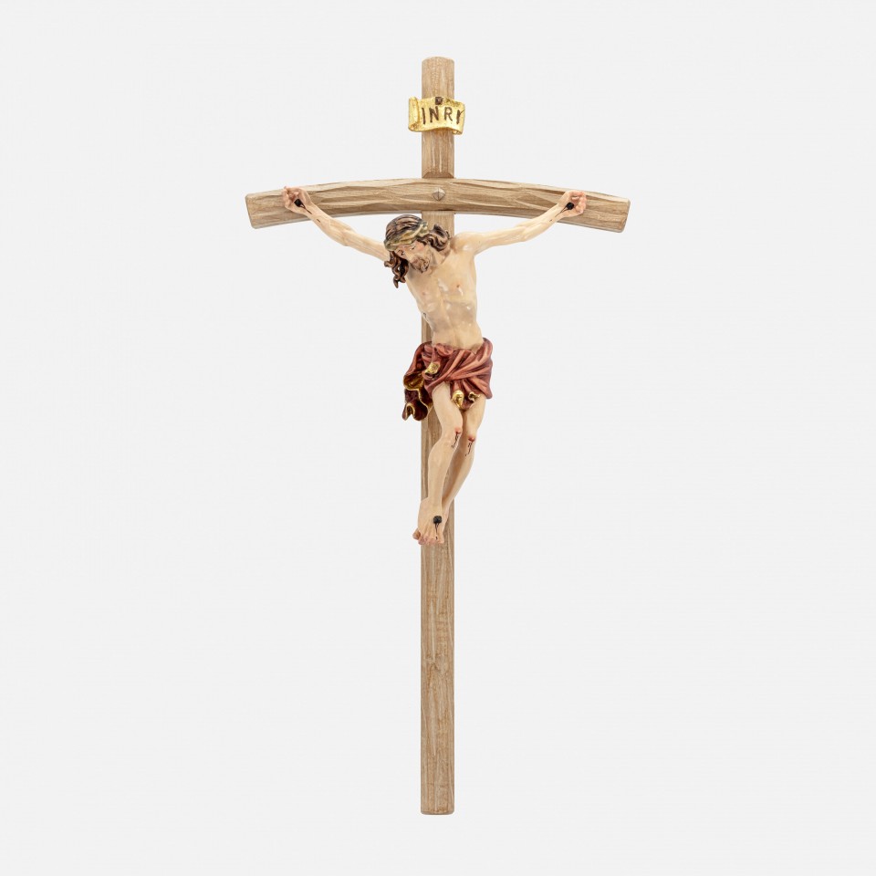 Crucifixo Cruz Curva