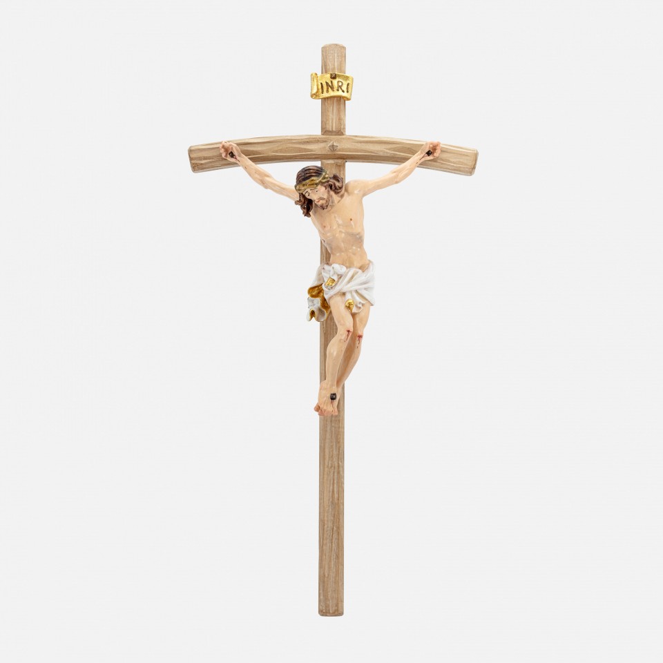 Crucifixo Cruz Curva