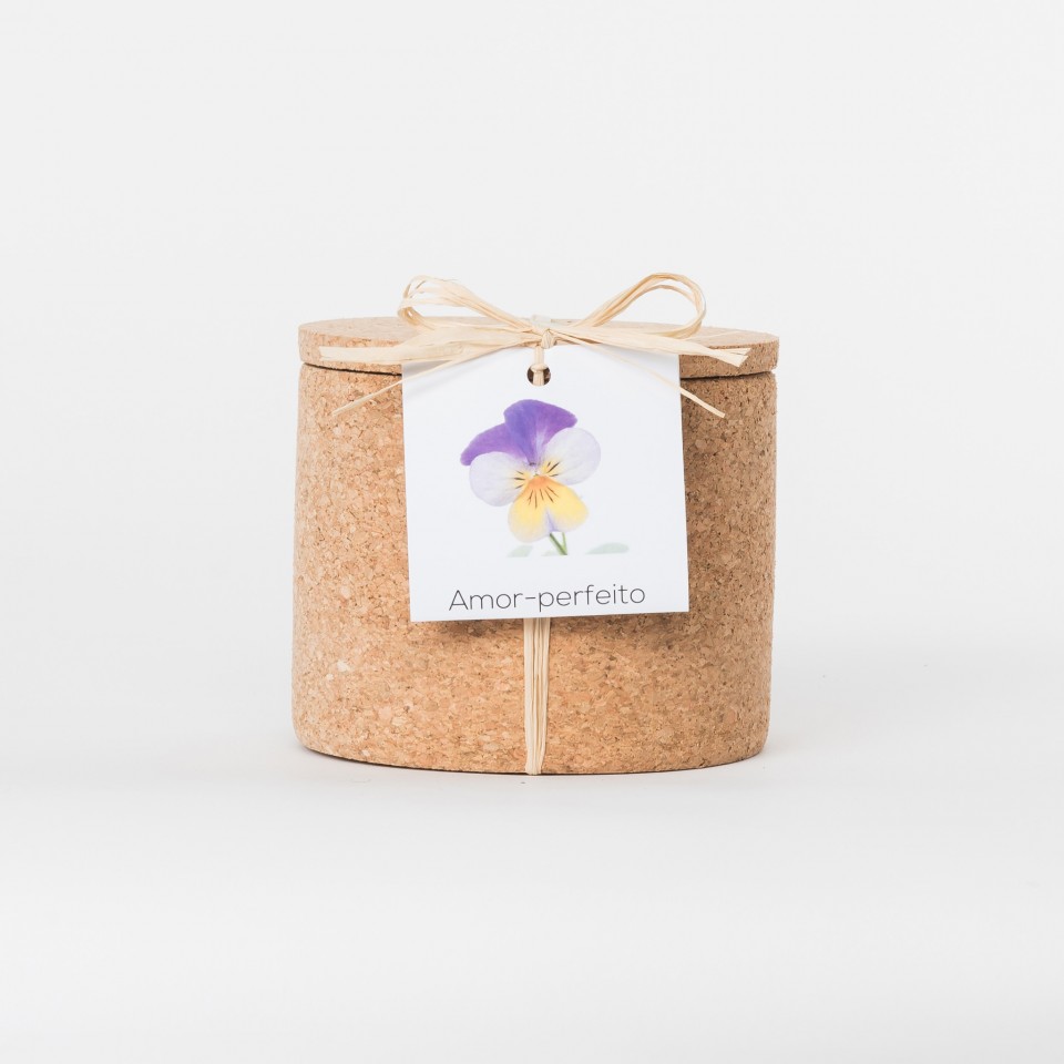 Grow CorK Pote Amor-Perfeito