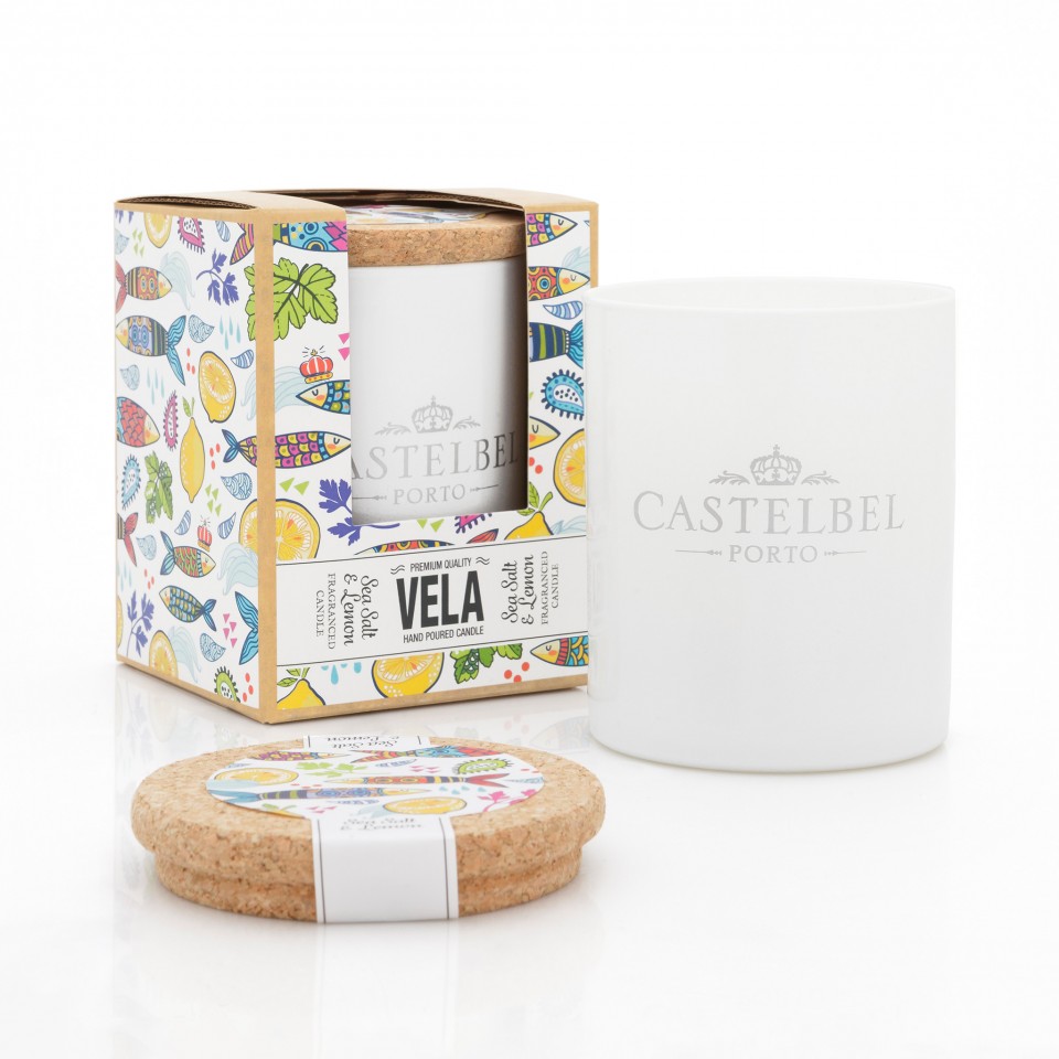 Vela aromática Castelbel Sardinha