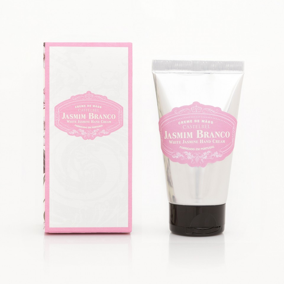 Creme de mãos Castelbel Jasmim Branco